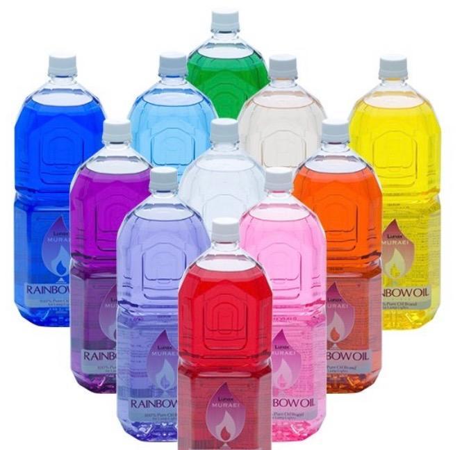 ムラエ オイルランプ用 燃料 OL-2000 レインボーオイル 2L×6本入 1