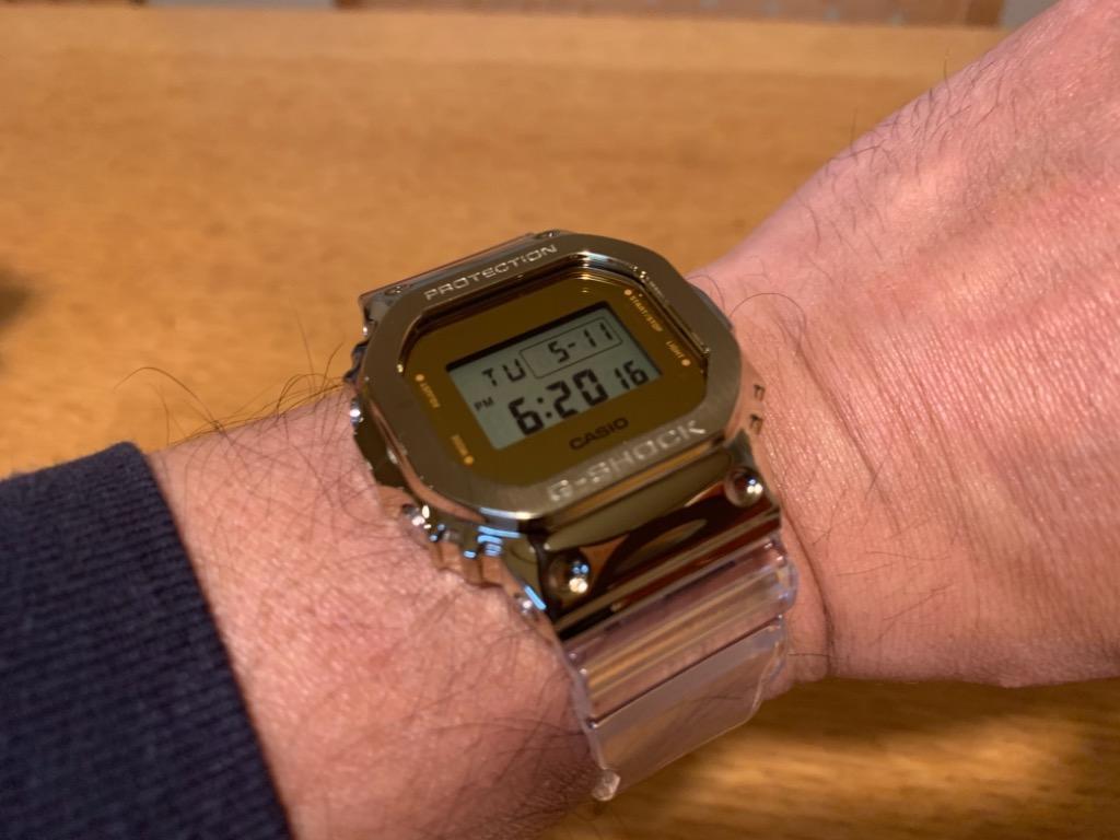 G-SHOCK GM-5600SG-9 デジタル 腕時計 ゴールド スケルトン Gショック