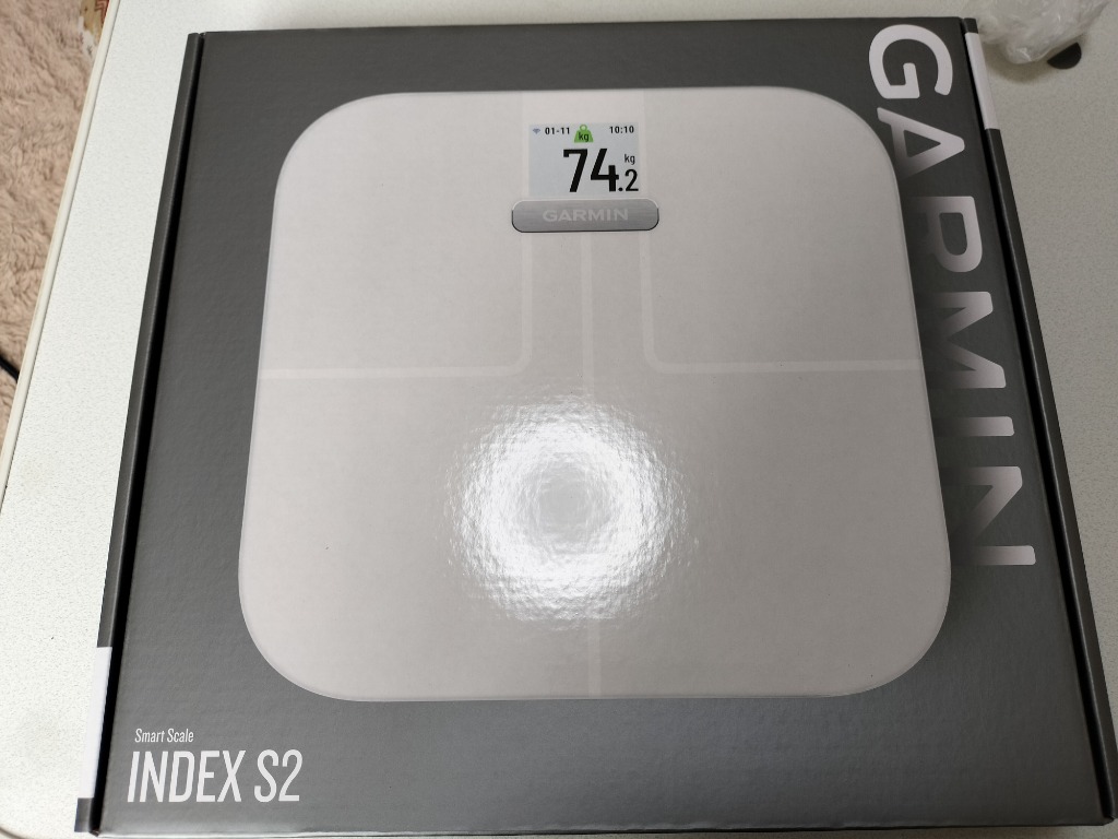 GARMIN（ガーミン） Index S2 Smart Scale White 【日本正規品】 010