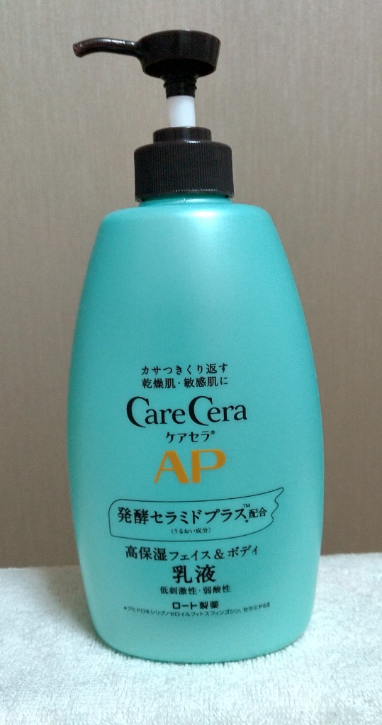 ロート製薬 ケアセラ APフェイス＆ボディ乳液 400ml ケアセラ 乳液