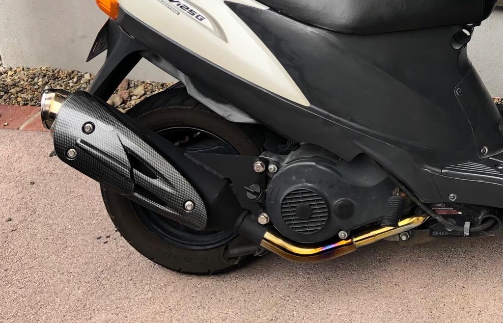 1年保証付 ADDRESS アドレスV125 アドレスV125G マフラー レーシング