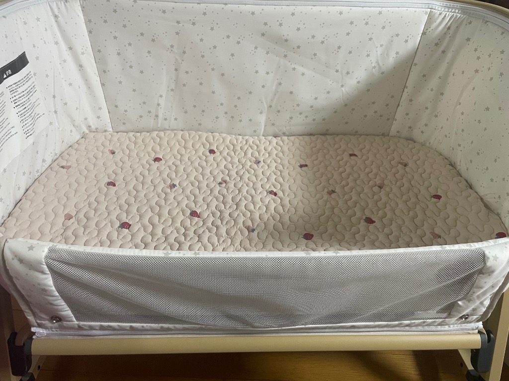 HZDMJ 2024最新モデル 添い寝 ベビーベッド ミニ 持ち運び 折りたたみ