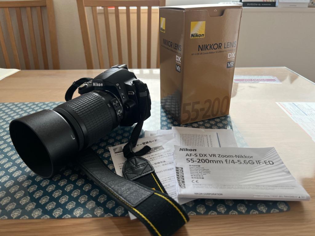 NIKKOR ニコン 望遠レンズ おすすめ Nikon AF-S DX VR 55-200mm 中古