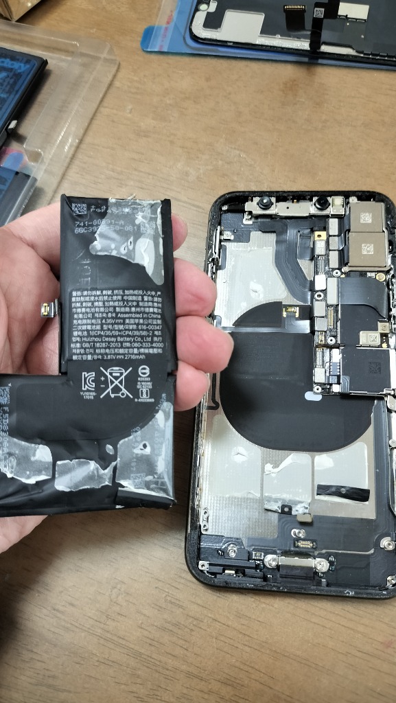 iPhone X バッテリー 交換 PSE準拠 1年保証 : iFactory Yahoo