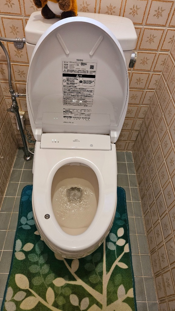 TOTO 新品 ウォシュレット アプリコット TCF4714 #NW1 ホワイト 温水