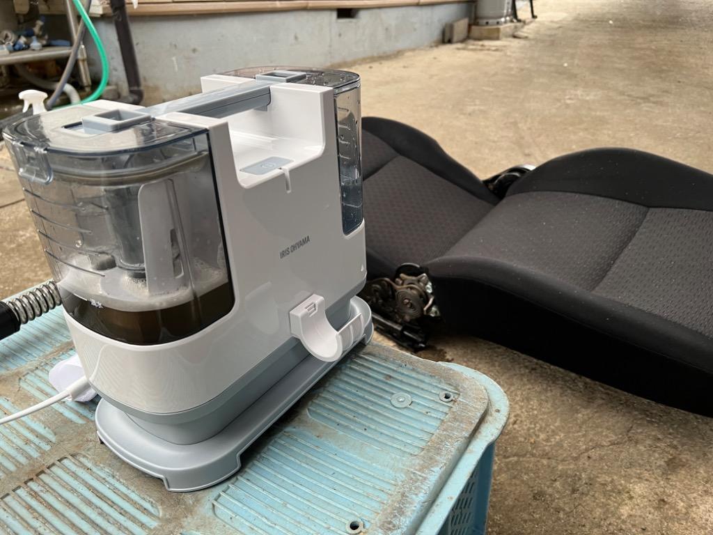 IRIS OHYAMA リンサークリーナー RNS-P10-W スチームクリーナー - 最