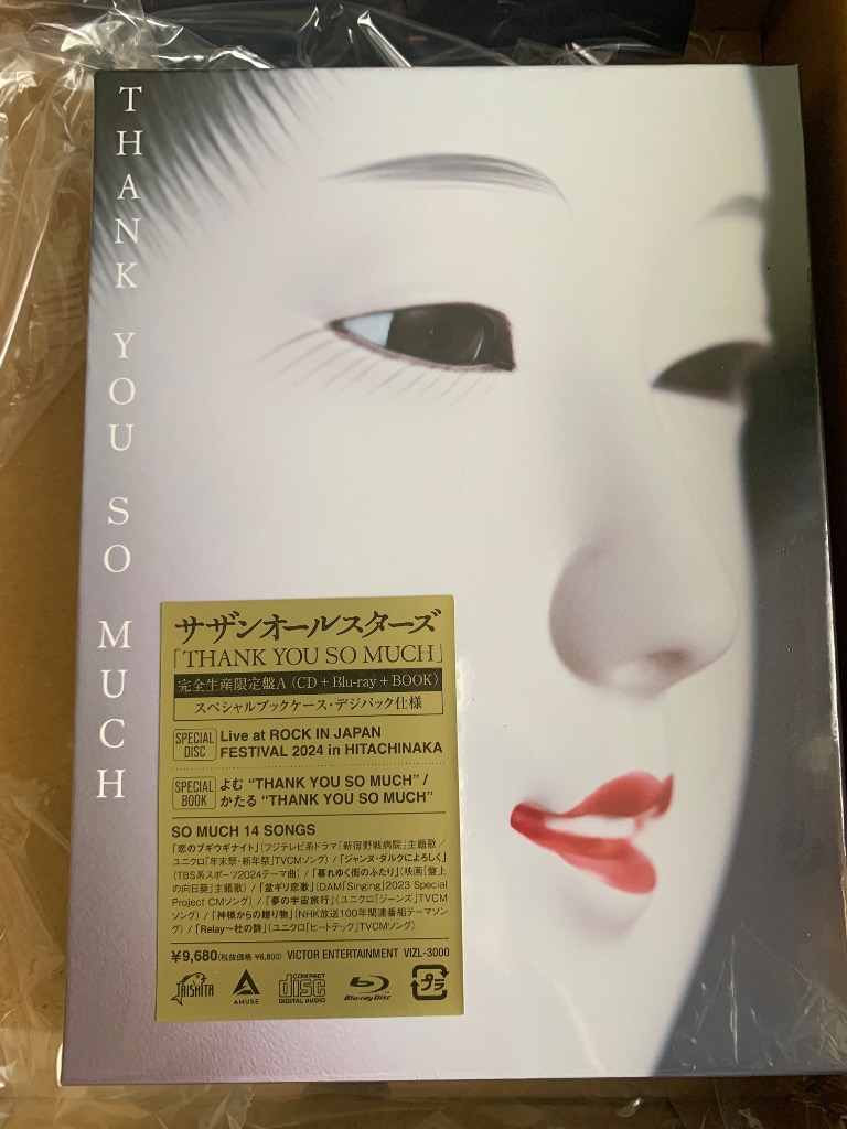 枚数限定][限定盤]THANK YOU SO MUCH(完全生産限定盤A)【CD+Blu-ray+