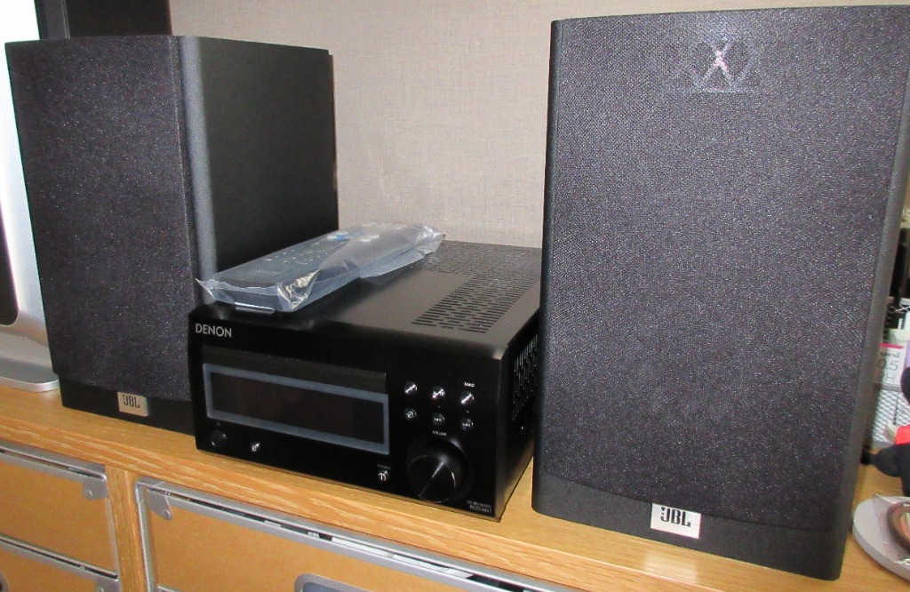 DENON Mシリーズ CDレシーバー RCD-M41-K ブラック ミニコンポ - 最