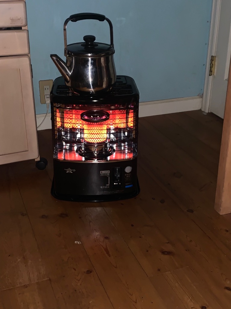 アラジン 石油ストーブ AKP-S2401（K）（ブラック） 石油ストーブ - 最