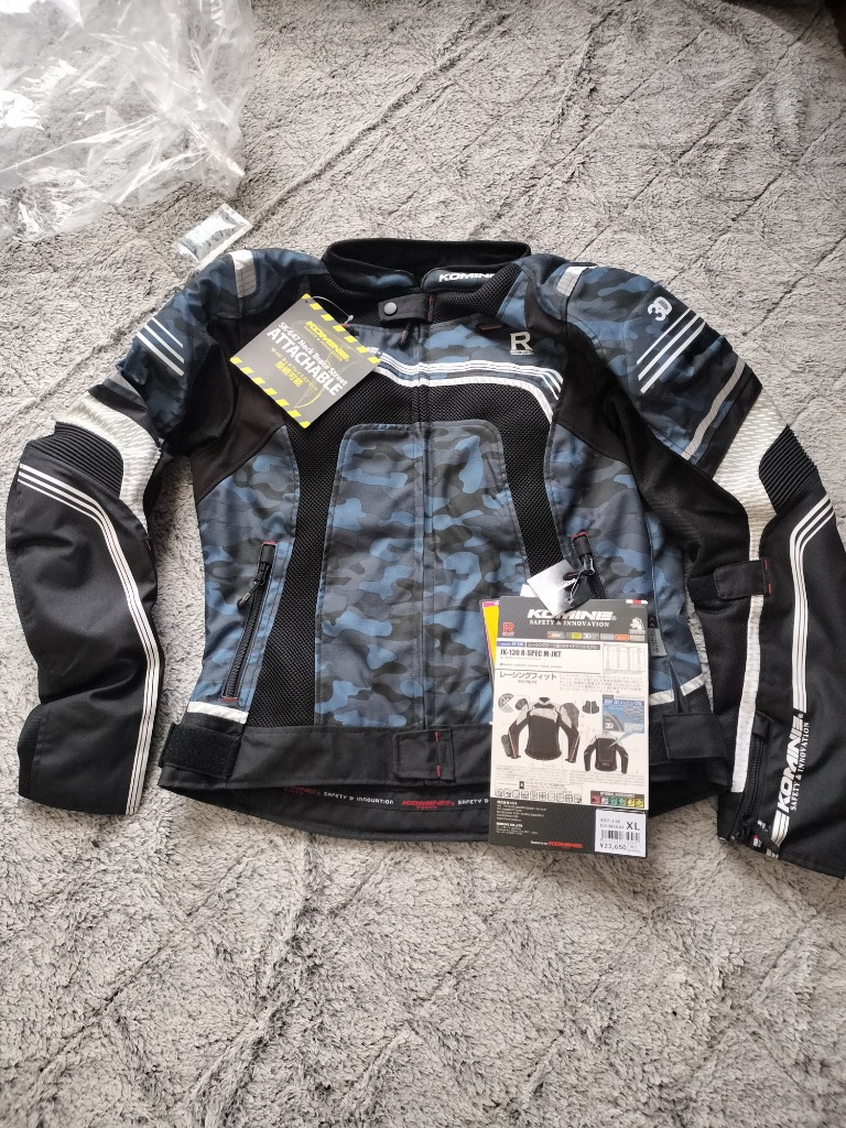 コミネ（Komine） JK-130 Rスペックメッシュジャケット KOMINE 07-130