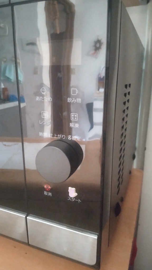 Panasonic パナソニック 電子レンジ NE-FL222-K（メタルブラック