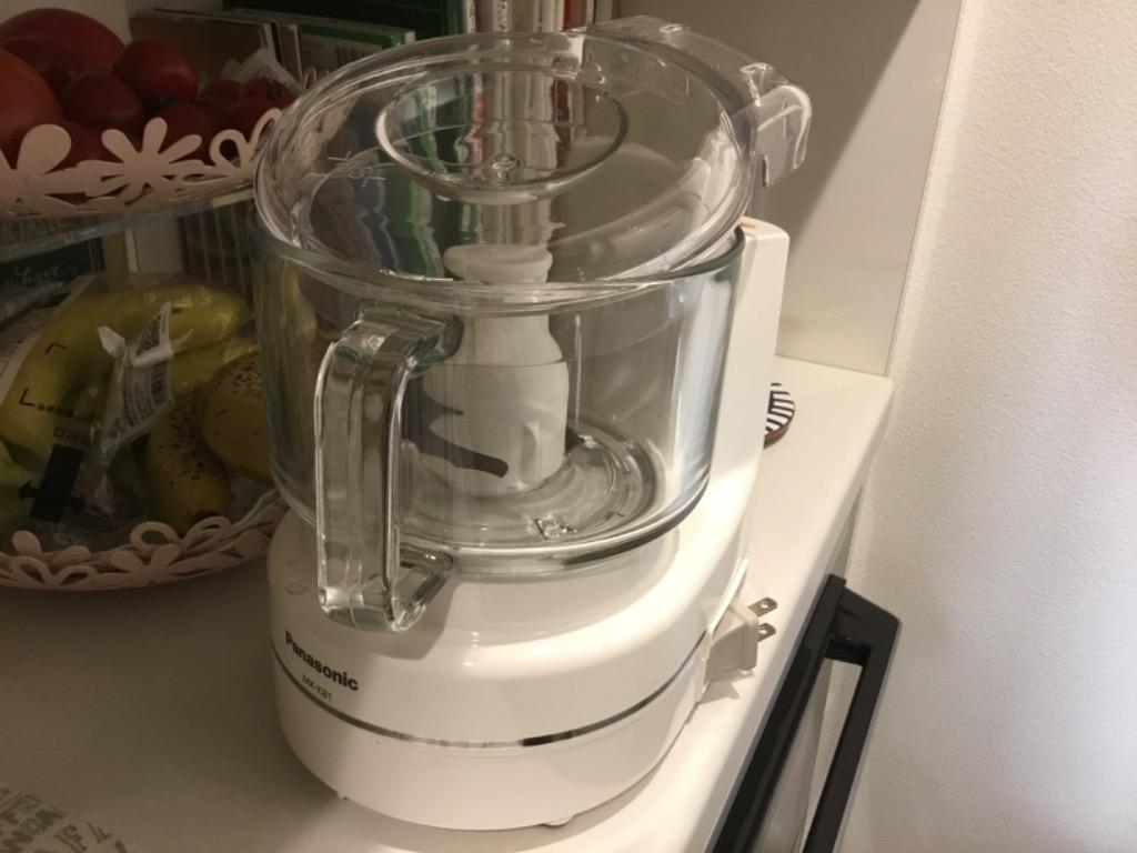 パナソニック【Panasonic】フードプロセッサー MK-K81-W（ホワイト