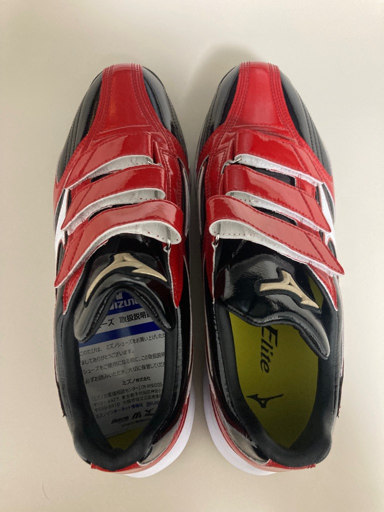 MIZUNO（ミズノ） 【サイズ交換送料無料】ブラック×レッド 野球