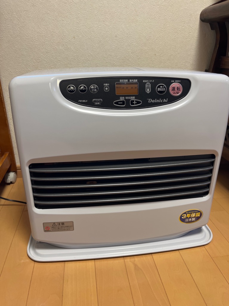 ダイニチ（Dainichi） Lタイプ FW-66L4-W 石油ファンヒーター 木造17畳