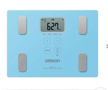 オムロン（OMRON） 体重体組成計 体重計 HBF-235-JB ブルー カラダ