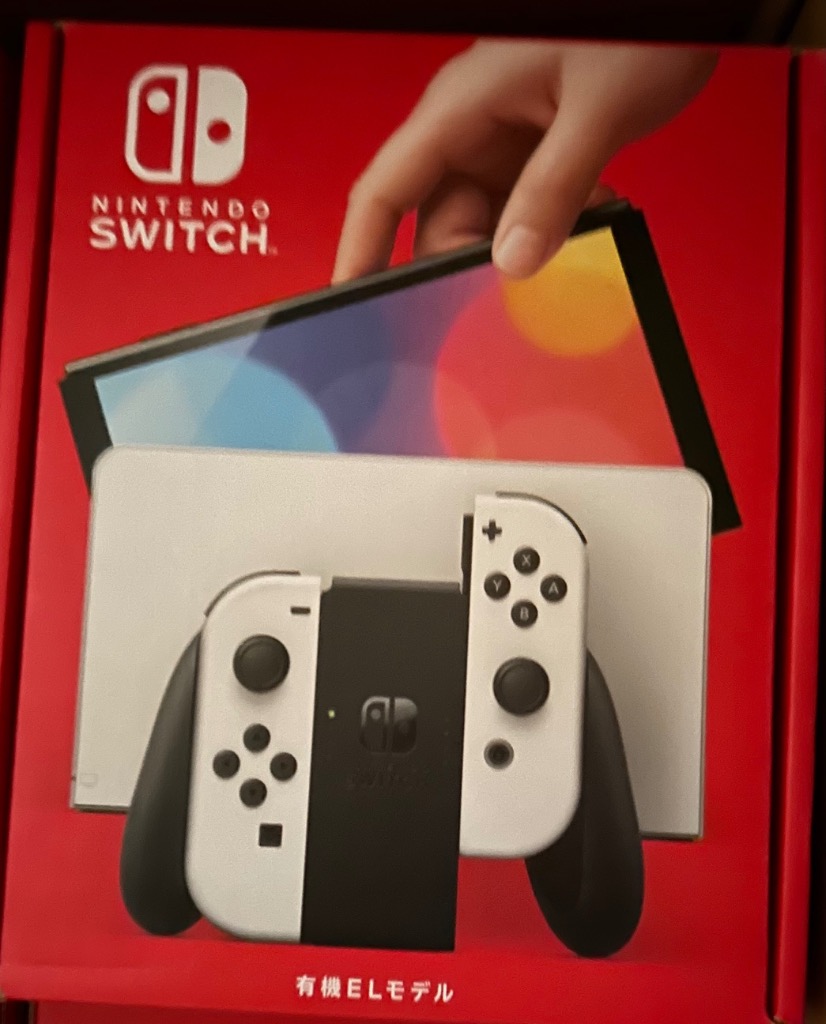Nintendo Switch 「訳あり品-外装箱傷あり」新品 有機ELモデル