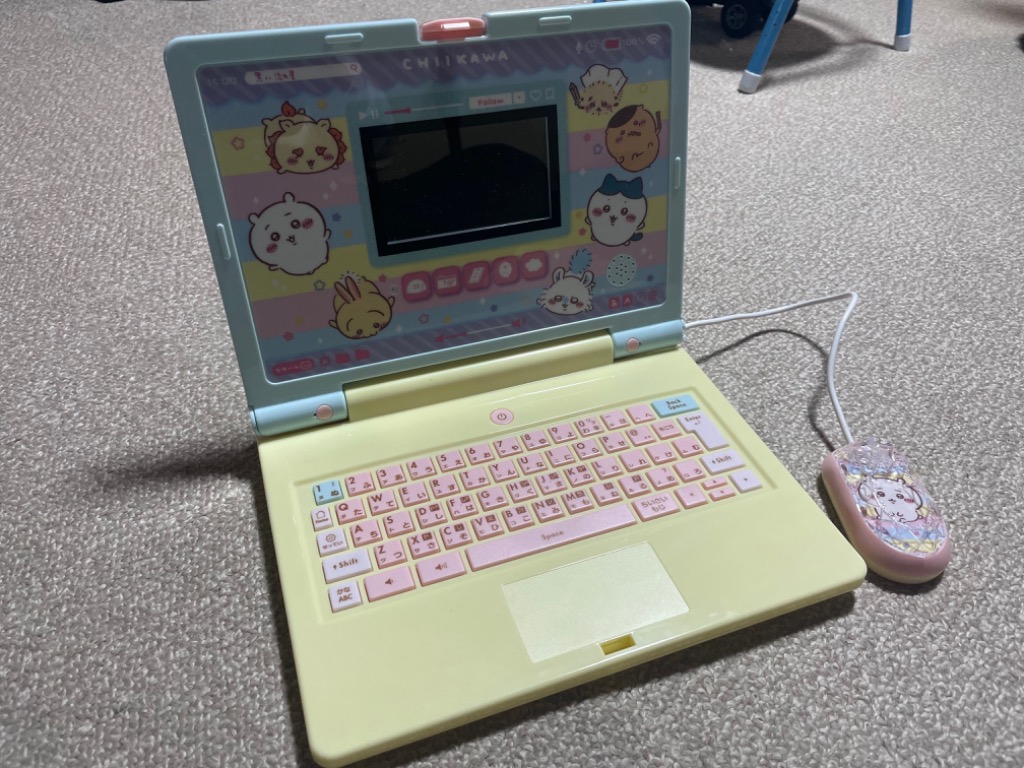 BANDAI バンダイ ちいかわ ちいかわラーニングパソコン 電子玩具 - 最