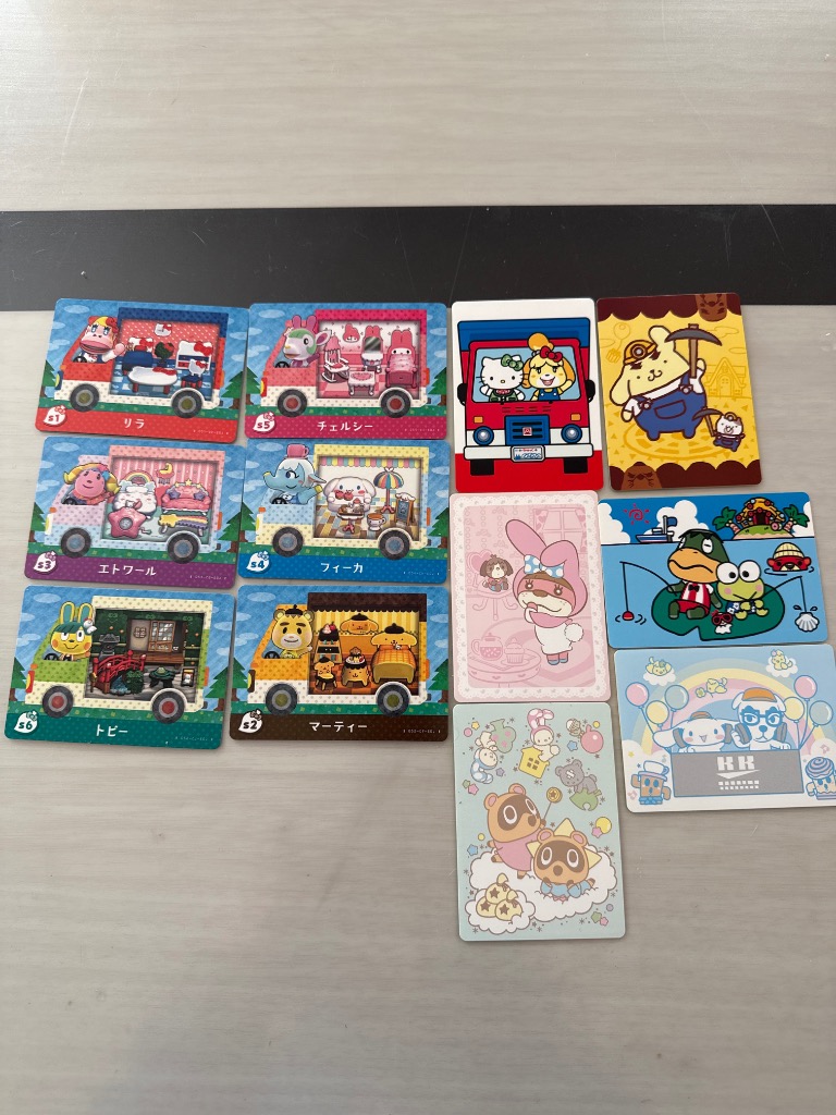 Nintendo Switch ラッピング対応 どうぶつの森 amiiboカード サンリオ