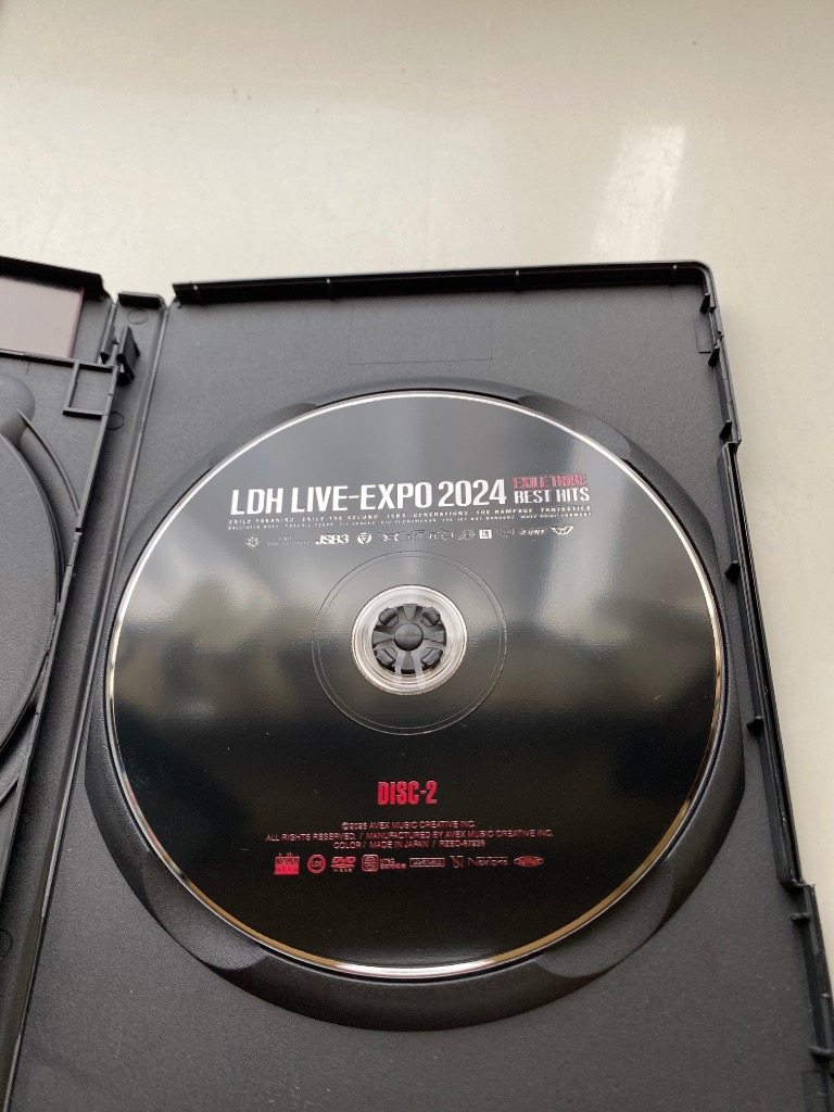 LDH LIVE-EXPO 2024 -EXILE TRIBE BEST HITS-(DVD2枚組) [DVD] : luna