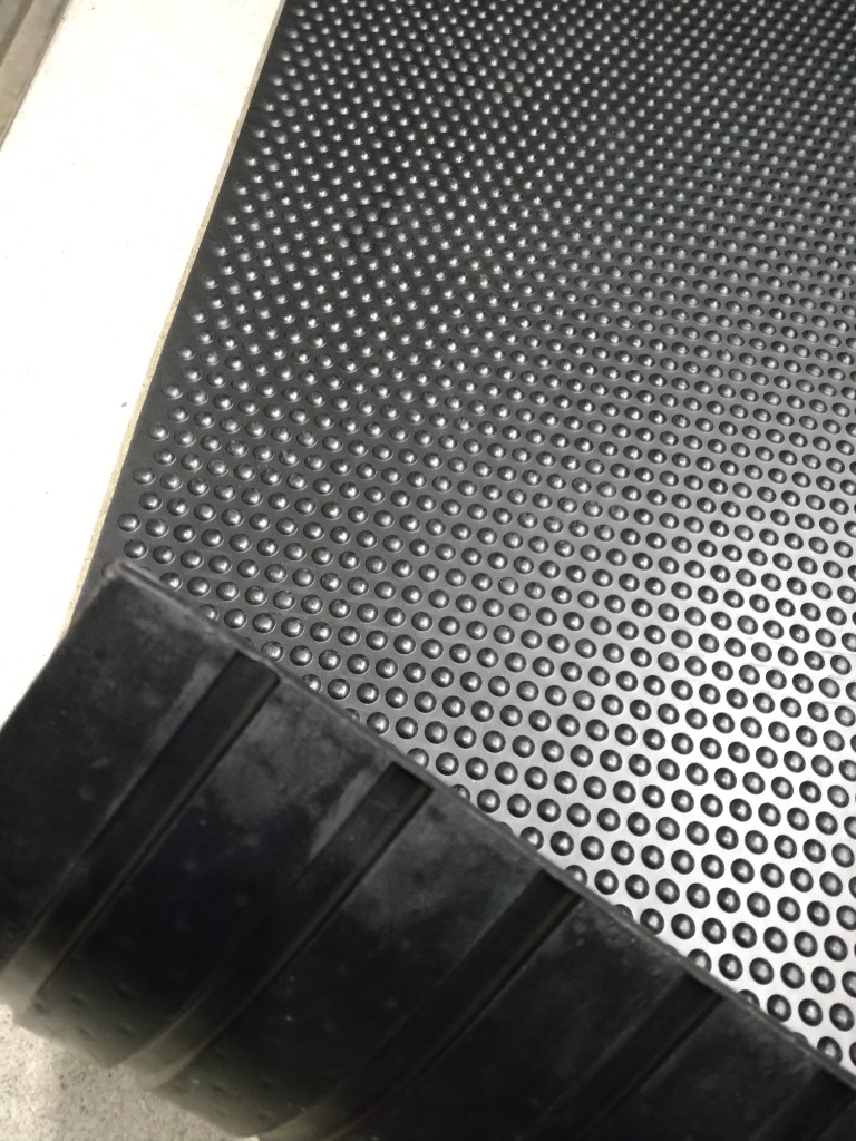 LIFAXIA ゴムマット 屋外 10mm 1m×2m 養生マット バイク ガレージ 駐