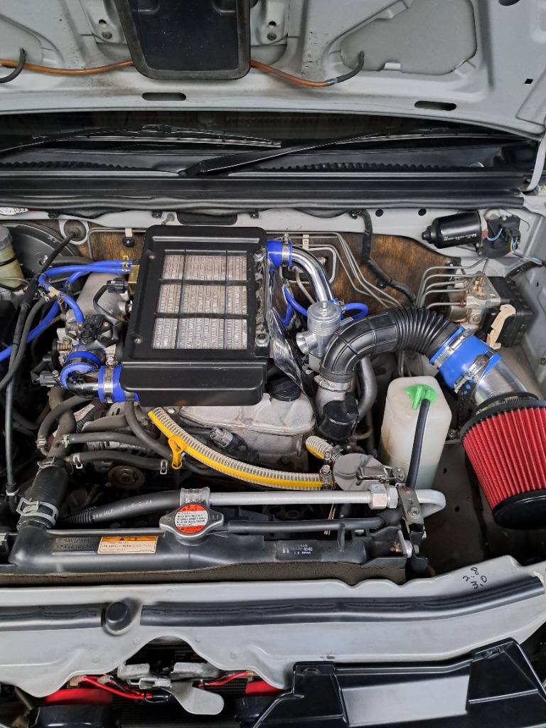 ジムニー JB23 インテークパイプ 4〜10型 ステンレス : メタルワークス