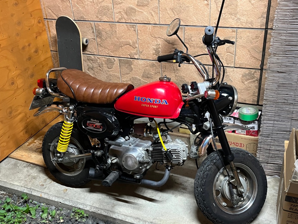 Z50Jモンキー 純正テールランプ対応グラブバー : ミニモト公式 Yahoo