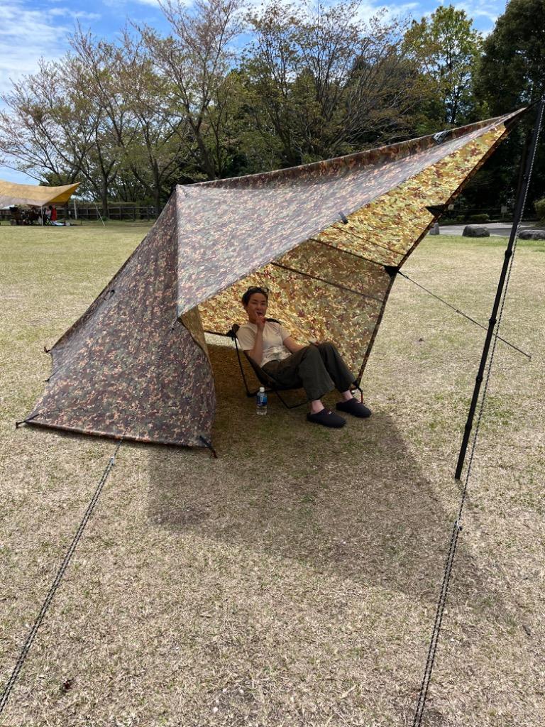 DDタープ 3.5m DD Tarp 3.5×3.5 DDハンモック 日よけ 防水 アウトドア