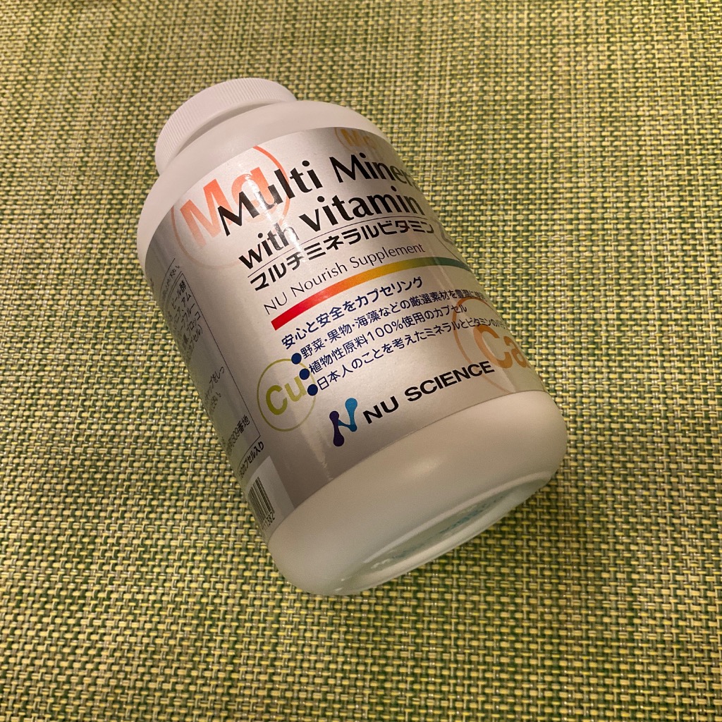 マルチミネラルビタミン（180カプセル） ニュー・サイエンス