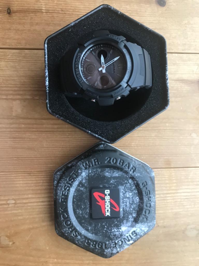 G-SHOCK gショック ジーショック ブラック 電波 ソーラー AWG-M100B