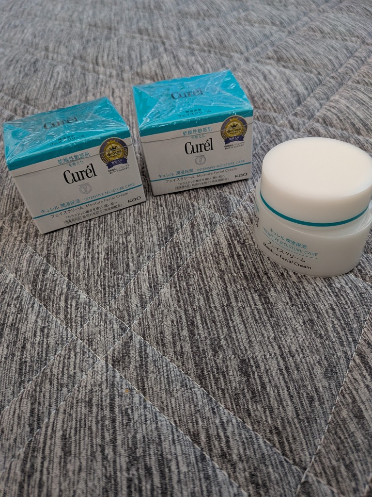 お買い得3個セット》キュレル 潤浸保湿フェイスクリーム40g×3個セット