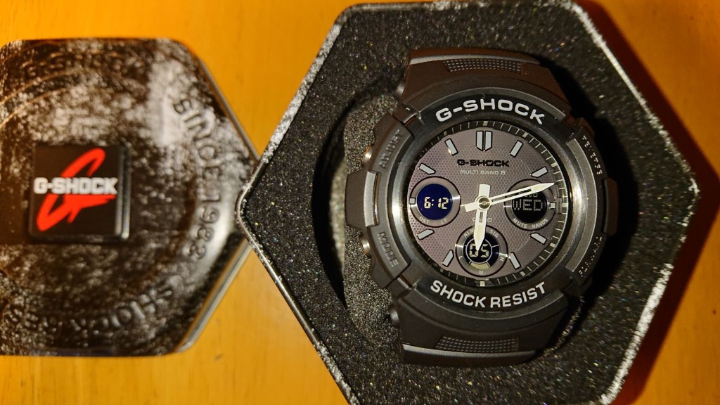 SPECIAL COLOR 2年保証 AWG-M100B-1A CASIO G-SHOCK マルチバンド6