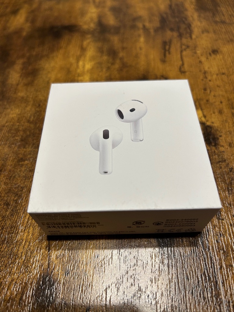 Apple 「新品未開封品、保証未開始」AirPods4( ANC ) アクティブノイズ