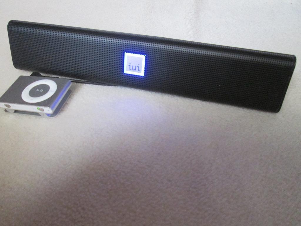 メール便可]アンプ内蔵 リチウム電池内蔵 充電式ポータブルスピーカー