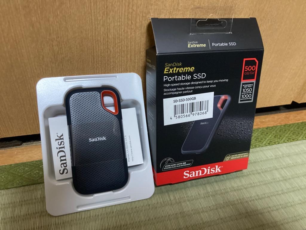 SanDisk（サンディスク） SanDisk SSD 外付け 500GB USB3.2Gen2 読出