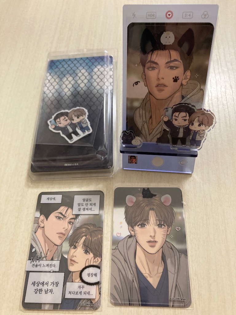 韓国 コミック グッズ『JINX：ジンクス フォトカード スタンド