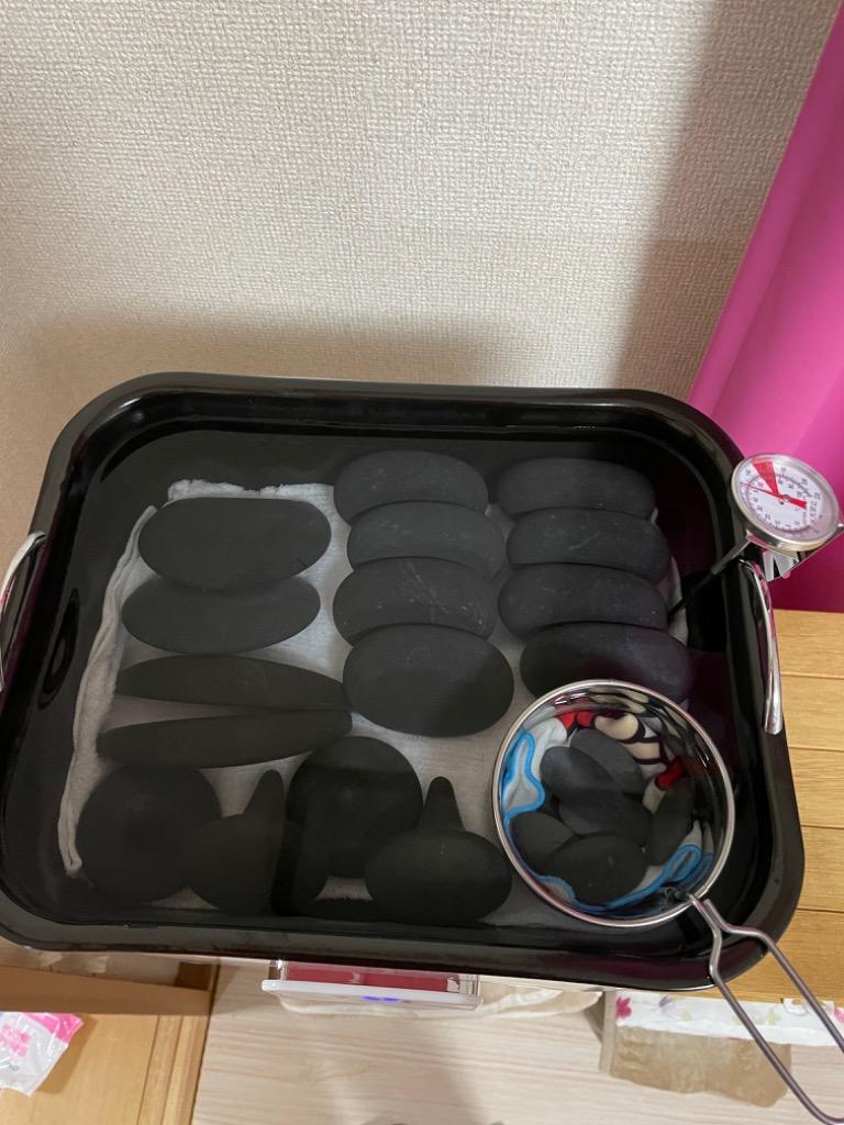 ホットストーン 導入セット ウォーマー ストーン16個 ストーンセラピー