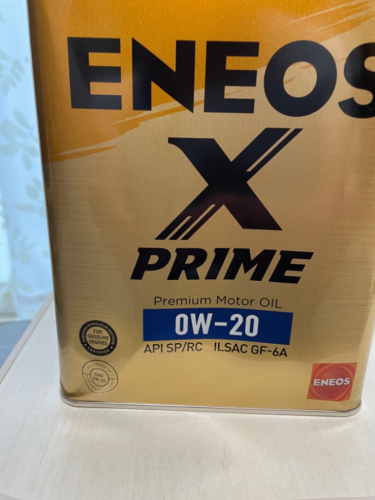 ENEOS X PRIME（エックスプライム） 0W-20 4L 2缶以上の御注文はお