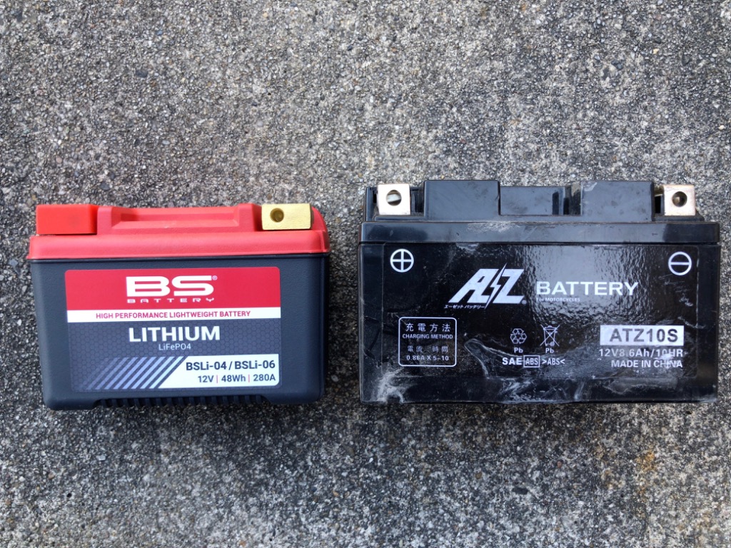 BS BATTERY（BSバッテリー） リチウムイオンバッテリー BSLi-04/BSLi