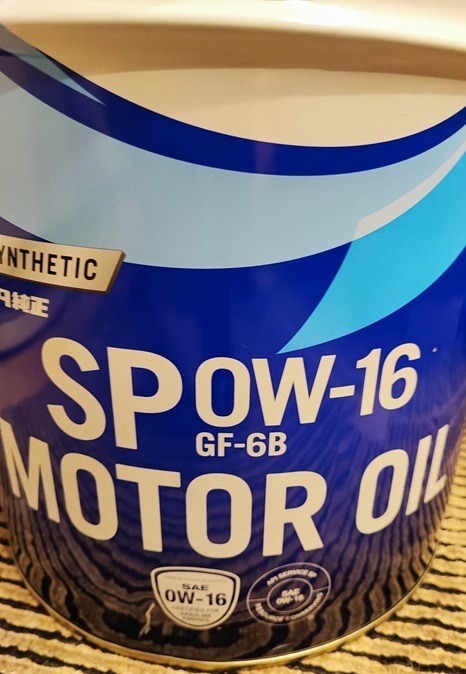 トヨタ（TOYOTA） トヨタ純正 SP GF-6B 0W-16 20L モーターオイル 全