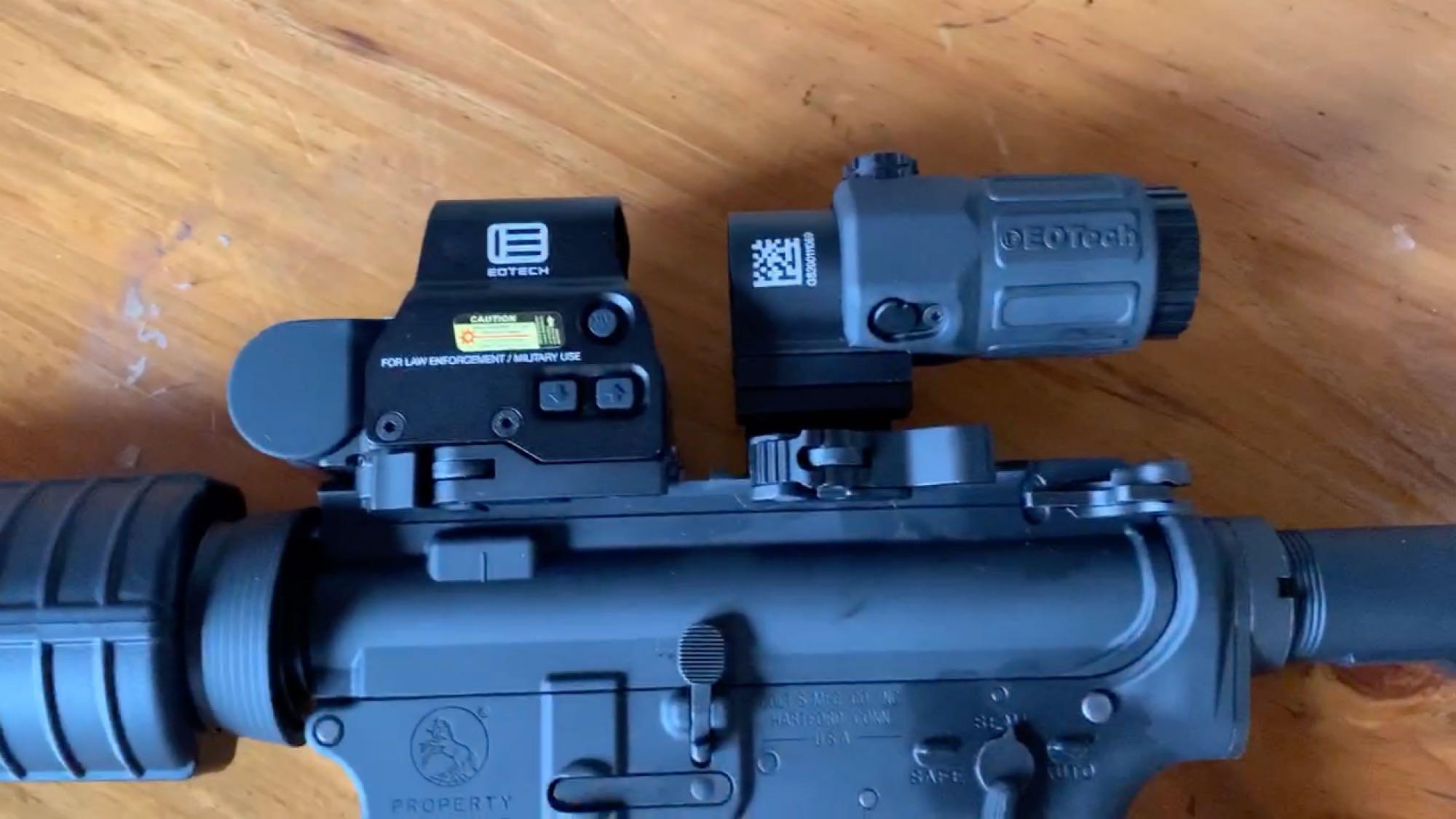 EOtech EXPS3 G33マグニファイア レプリカ 3倍ブースター ホロサイト