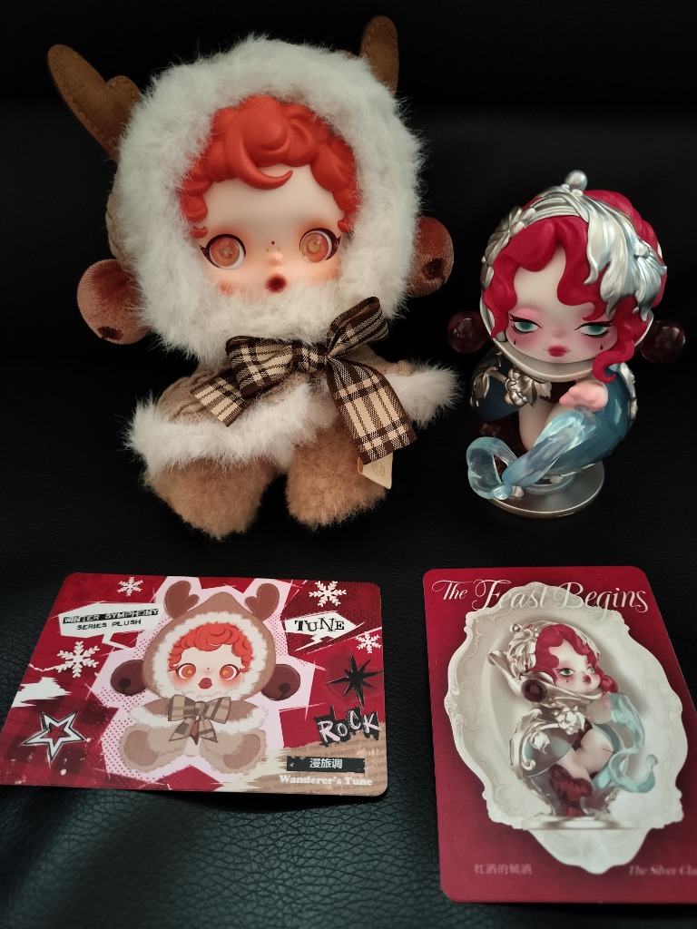 正規品】 SKULLPANDA Winter Symphony シリーズ ぬいぐるみペンダント