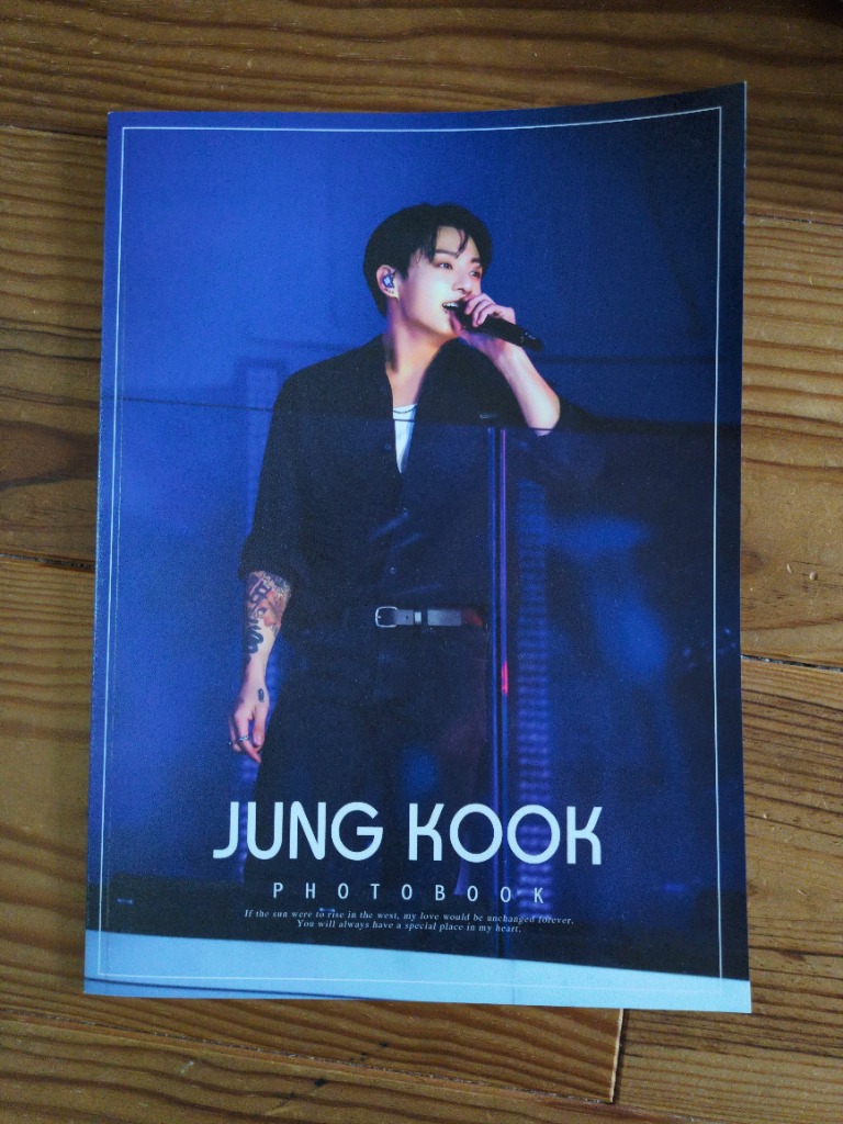 BTS ジョングク グッズ 写真集 Premium Photo Book 大型 : スター