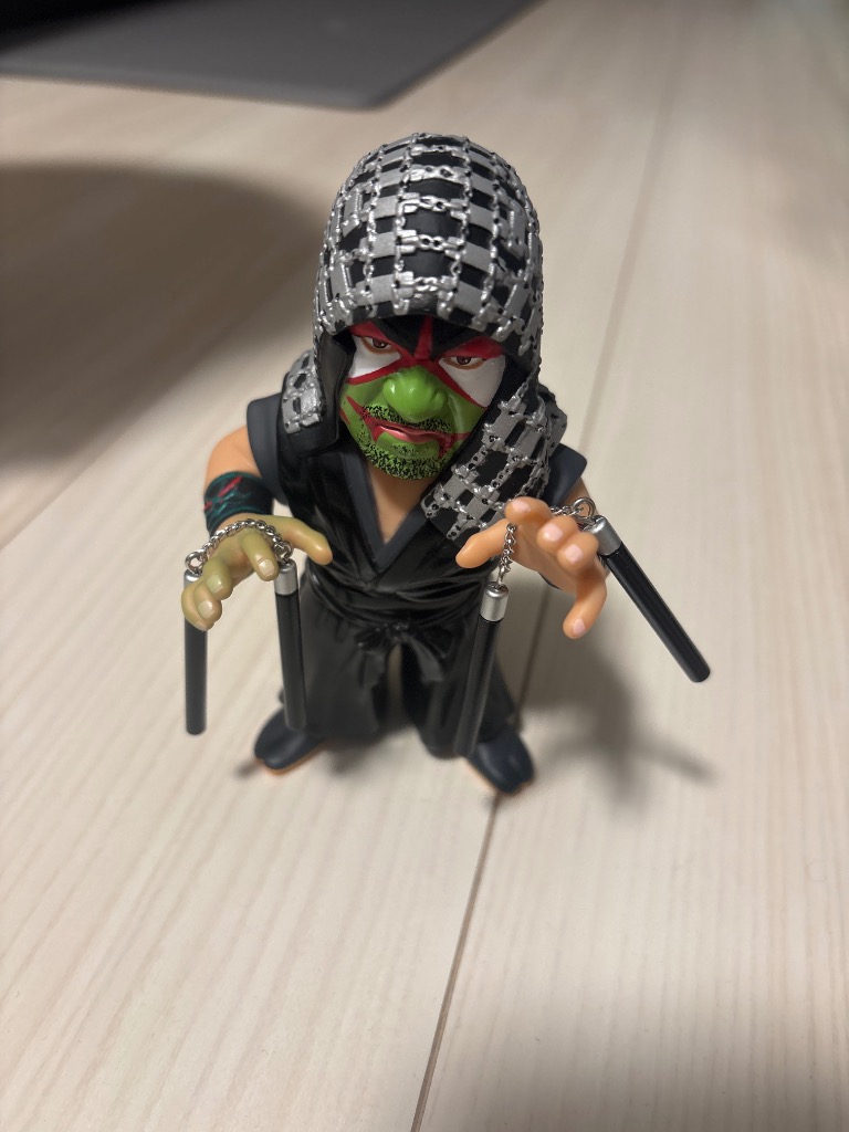 爆買 16dソフビコレクション ザ・グレート・カブキ[毒霧緑ペイントVer