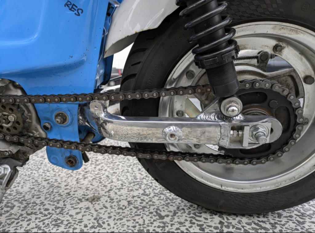 田中商会直営店】ダックスDAX用 アルミスイングアーム（ノーマル長さ