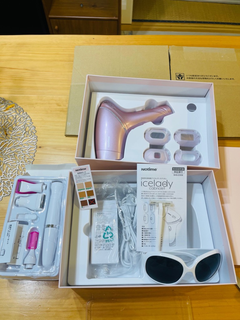 Notime（ノータイム） アイスレディ カブリオレ 脱毛器 vio 家庭用脱毛
