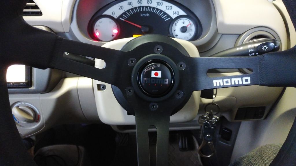 MOMO FULL SPEED 328D 32.8パイ エアーブラックトップ モモ