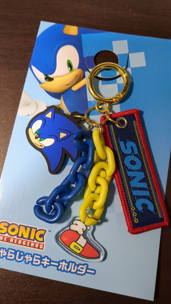 ソニック・ザ・ヘッジホッグ じゃらじゃらキーホルダー ゆうパケット可