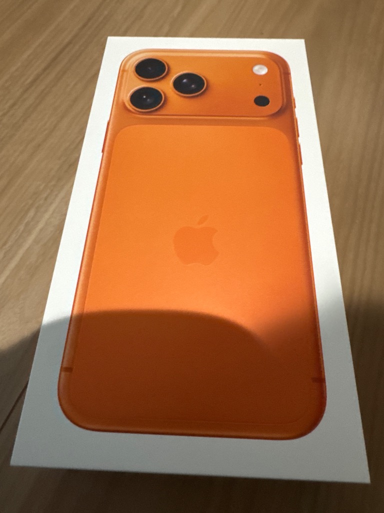 Apple iPhone 17 Pro Max 256GB SIMフリー [コズミックオレンジ] 国内