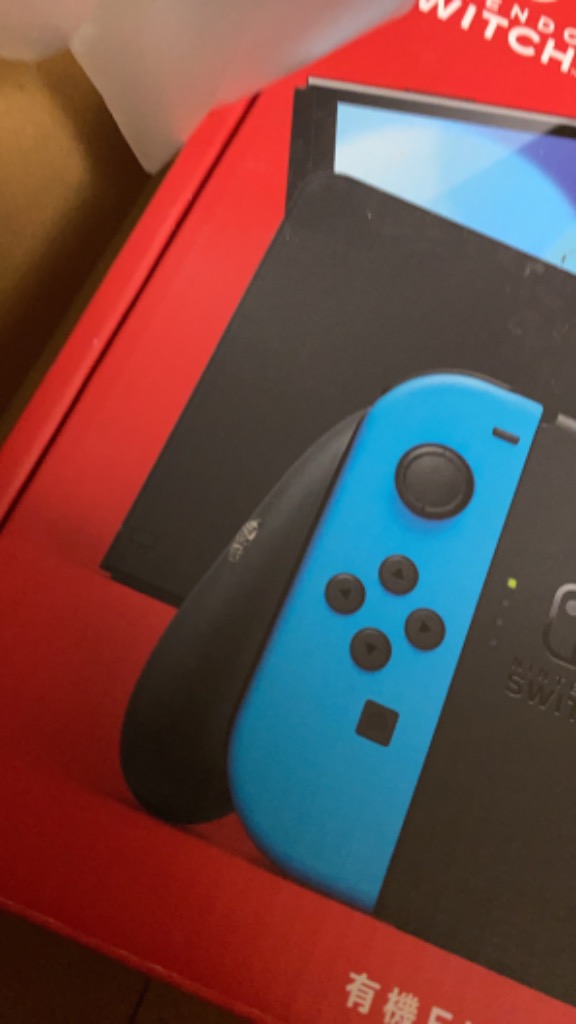 任天堂 Nintendo Switch 本体 (有機ELモデル) Joy-Con(L)ネオンブルー