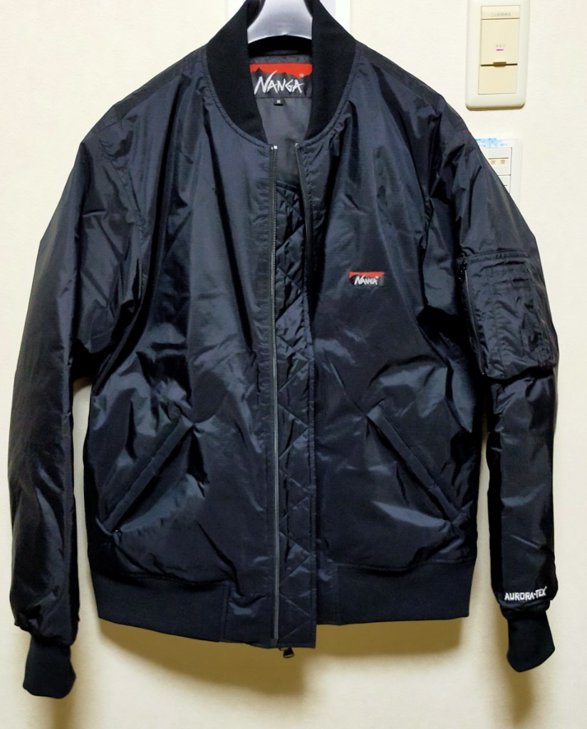NANGA（ナンガ） 別注モデル MA-1 AURORATEX DOWN JACKET MA-1オーロラ